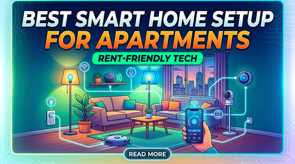Best Smart Home Setup for Apartments: Rent-Friendly Tech
