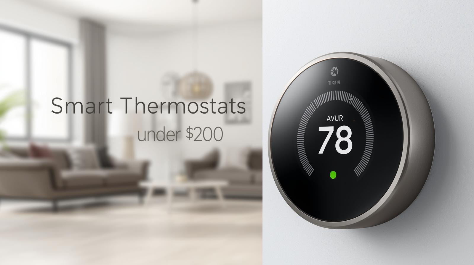 Best Smart Thermostats Under $200: Top Budget Picks for 2026