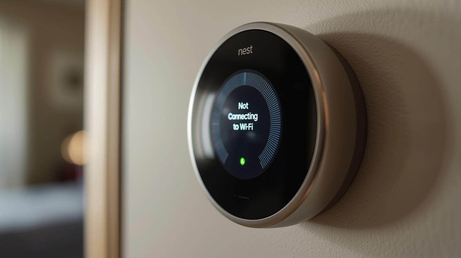 How to Fix a Nest Thermostat Not Connecting to WiFi