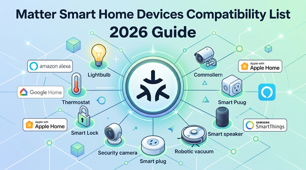 Matter Smart Home Devices Compatibility List: 2026 Guide